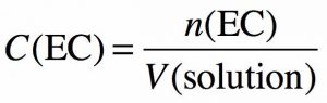 Lire la suite à propos de l’article Exercices avec la concentration en quantité de matière