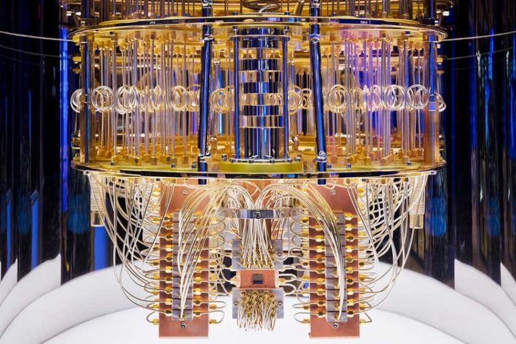 Image d'un ordinateur quantique de IBM